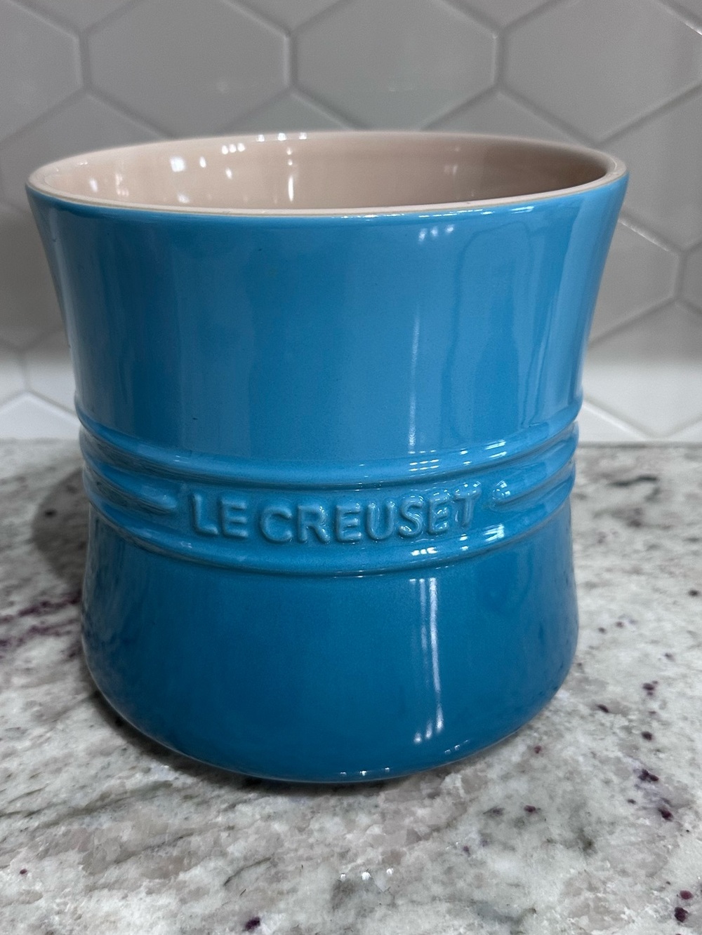 Le Creuset Blue Utensil Crock 2.3 L